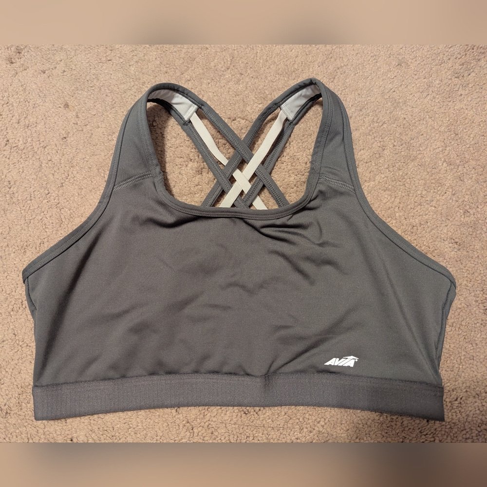 Avia Gray Sports Bra